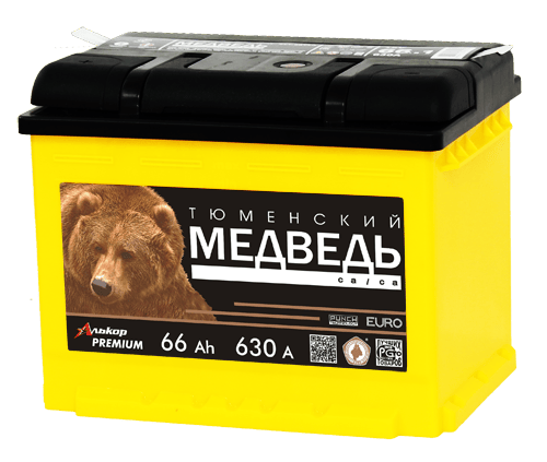 Тюменский Медведь Super Start 77А/ч-12V ст EN730 европейские обратная 278x175x190